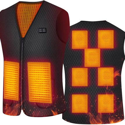 Verwarmde Bodywarmer – Premium Waterbestendig Vest met Warmteregeling