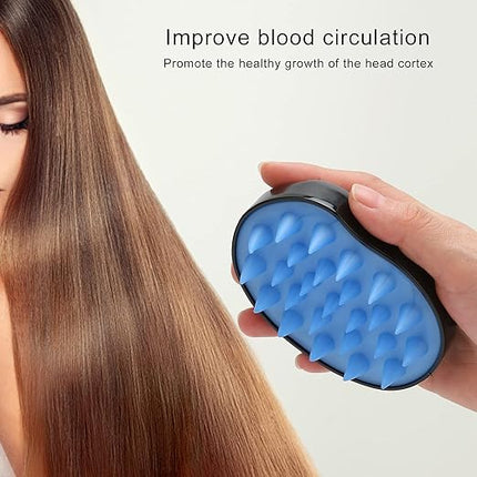 Hoofdhuidborstel set - 2 Stuks - voor Shampoo en Scalp Massage