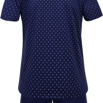 Pyjama Set - Heren - Hoogwaardig Katoen - Stijlvol - Voor warme en kouden nachten