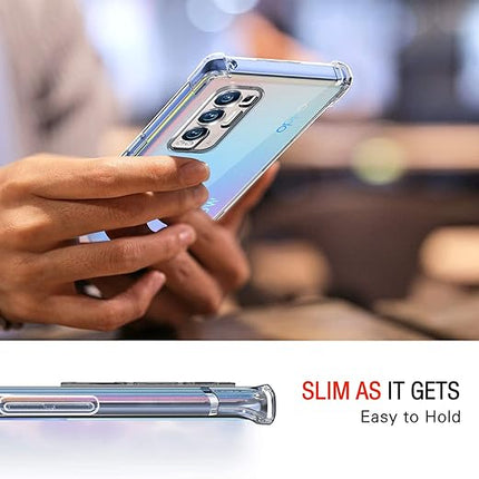 Transparant Hoesje geschikt voor Oppo Find X3 Neo / Reno5 Pro Plus 5G