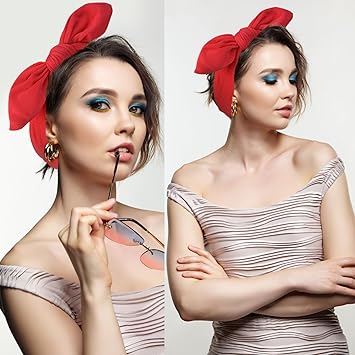 Haarband – Set mit 4 Farben – Haarschmuck für Sport und Mode