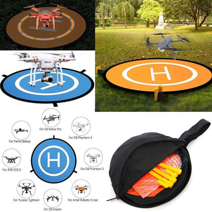 55CM Drone Landing Pad RC Aircraft Soft Launch Mat for DJI Mini 3 Pro, DJI Mavic Mini 2/SE, DJI Avata, DJI Air 2S Accessories