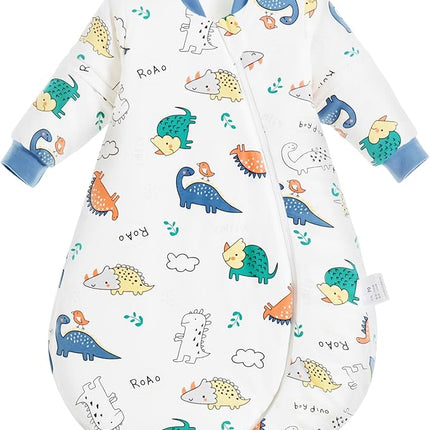 Baby slaapzak - 3.5 TOG – 100% katoen - Afritsbare mouwen - 14/24 mnd