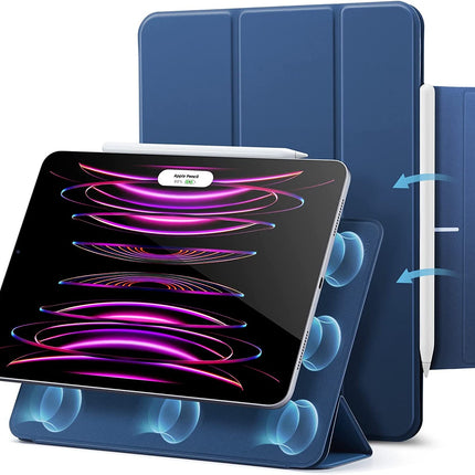 Magnetische Tablet-Hülle 12,9 Zoll – geeignet für iPad Pro-Modelle – mit Ständer