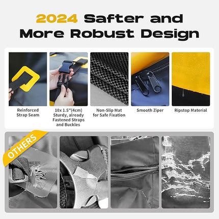 Auto Daktas- Waterdicht - 566L - Voor Alle Auto’s - Compact en Eenvoudig te Monteren