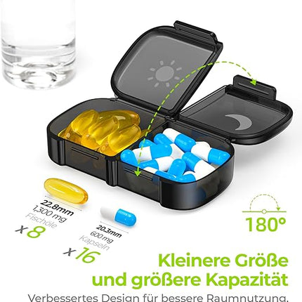 Pillendoosje - Overzichtelijk - 7 Dagen - Medicijn box met dag aanduiding