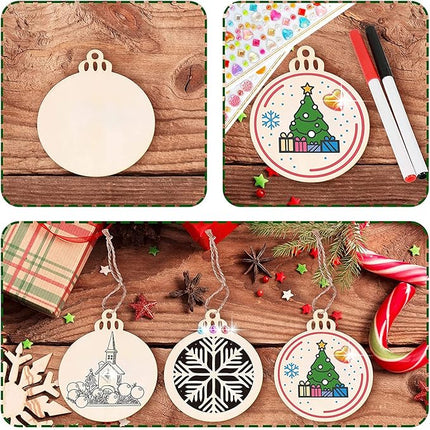 Weihnachtsdekorationsset – DIY – komplett mit Ornamenten – magisch und lustig