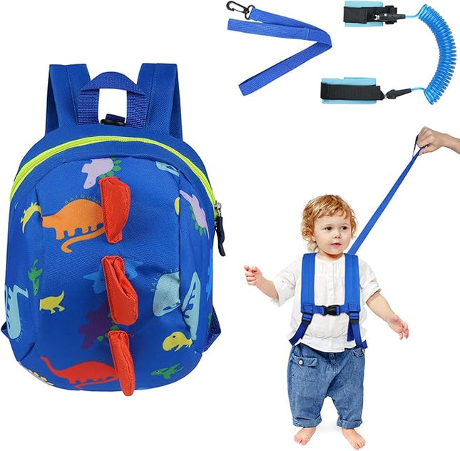 Kinder Dino Set - Tas En Bescherm Set - Veilig op Avontuur