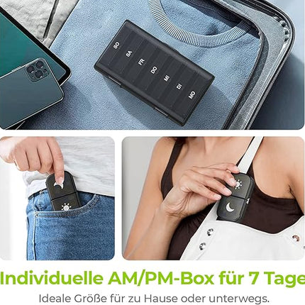 Pillendoosje - Overzichtelijk - 7 Dagen - Medicijn box met dag aanduiding