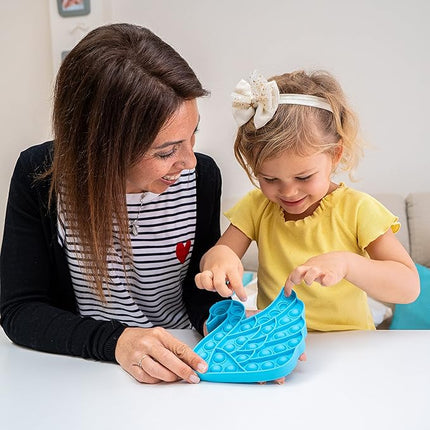 Fidget Toy - Anti-stress Speelgoed voor Kinderen en Volwassenen - Zwaan Blauw