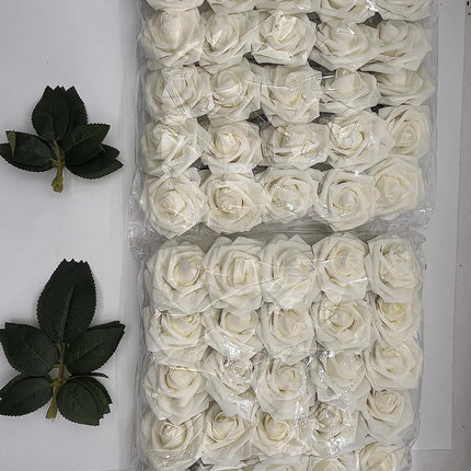 Kunstbloemen - 50 Stuks - Eco-Friendly - Rozen voor Decoratie