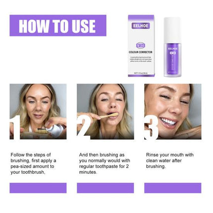 EELHOE Whitening TandPasta -  30ml – Wittere tanden en frisse adem