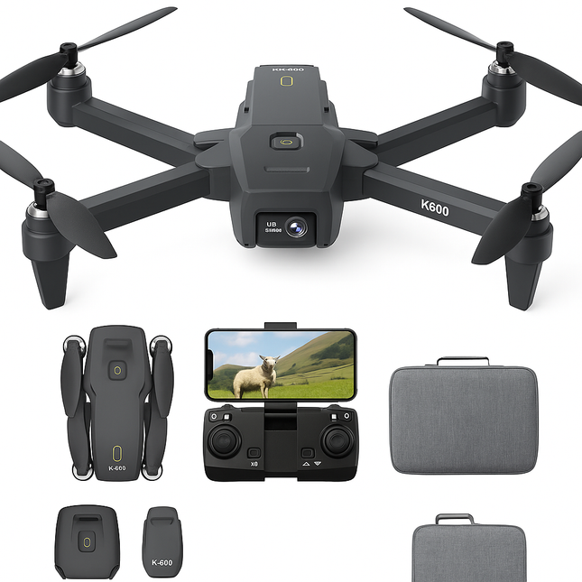 Drone - Dual Camera –  360° - Afstandbediening en Protection Case