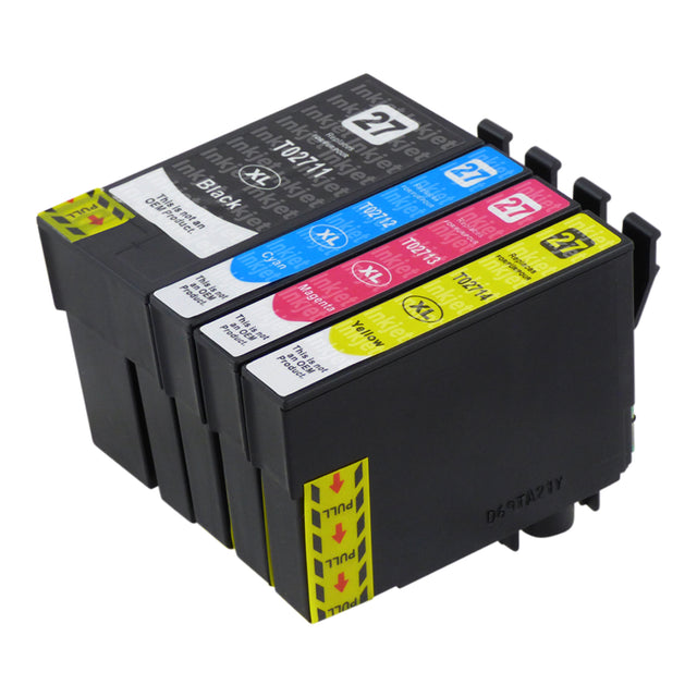 Inktcartridge Multipack ( 12 Stuks ) Voor Epson T27XL Inktcartridge Multipack - Zwart en Kleur