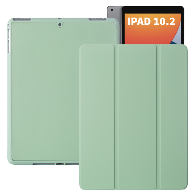 iPad 10.2 Hoes (2019–2021) – Luxe Smart Folio met Pencil-vak