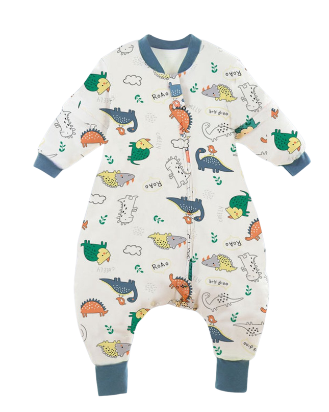 Babyschlafsack – 3,5 TOG – 100 % Baumwolle – Abnehmbare Ärmel – 14–24 Monate