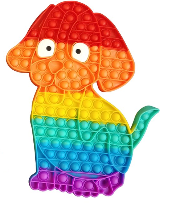 Sensorischer Silikon-Hund – Beruhigendes Spielzeug für Jung und Alt