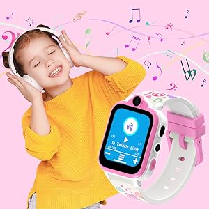 Smartwatch für Kinder – mit Anruffunktion, SOS, Spielen und mehr 