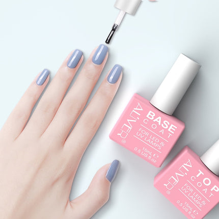 Gel Nagellak Set - Top en Base Coat – Glans en Hechting – 2x15ml