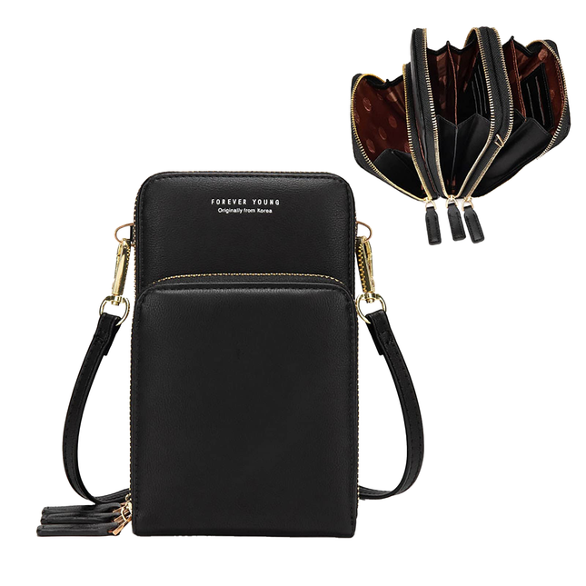 Dames Mini Crossbody Telefoontas - Modieus & Praktisch