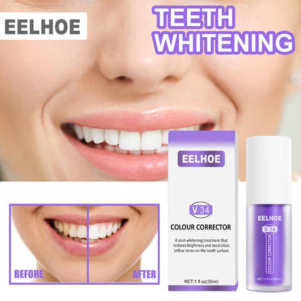 EELHOE Whitening TandPasta -  30ml – Wittere tanden en frisse adem