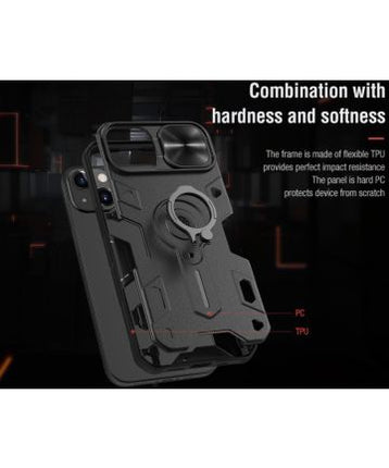 CamShield Armor Case Apple iPhone 13 Pro – Kamera-Slider Schwarz