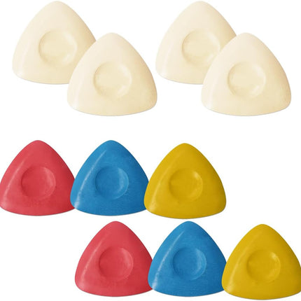 10 Stück Schneiderkreide in 4 Farben – Für Stoffe, Nähprojekte und DIY-Projekte