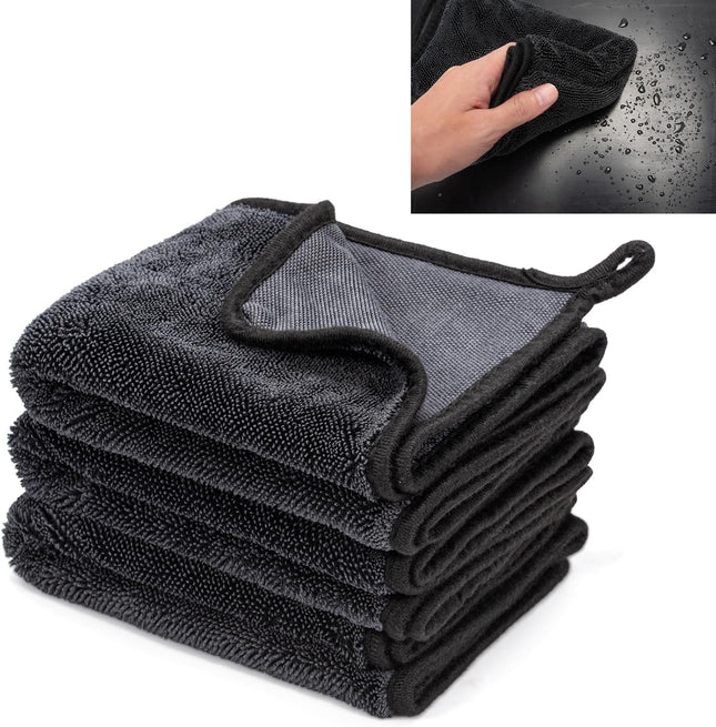 Mikrofaser-Trockentücher – 3er-Pack – XXL 40×60 cm – Superschnell trocknend und fusselfrei