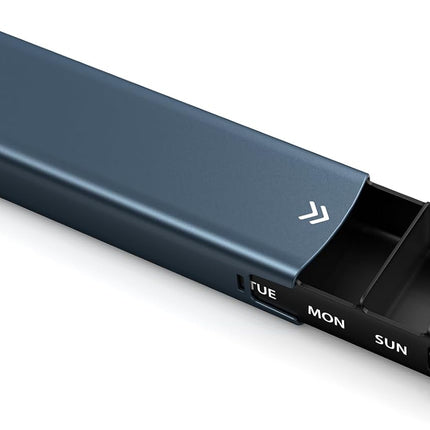 Pillendose – Transparent – ​​7 Tage – Medikamentenbox mit Tagesanzeige