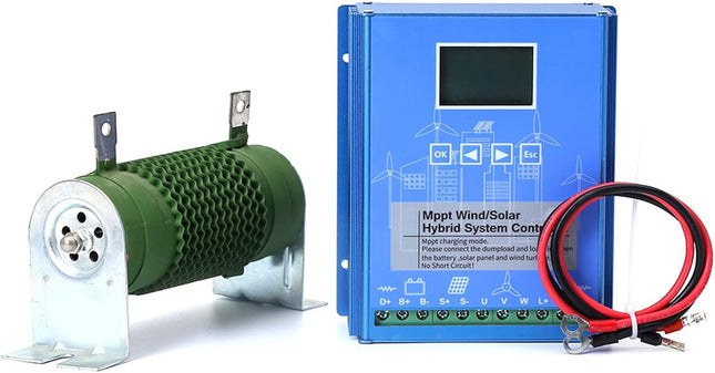 Wind en Solar Hybride MPPT Laadregelaar 24V/48V - 1000W-3000W
