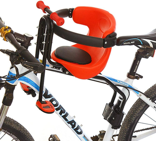 Kinderfietsstoeltje Voorzijde – 30kg Draagkracht met Pedaal