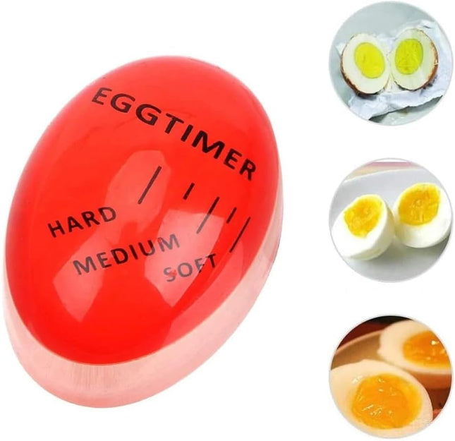Eierwekker met Hard/Medium/Zacht Kookindicator - Herbruikbaar
