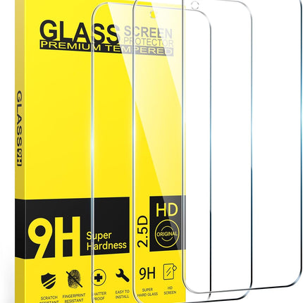 3x Screenprotector - Xiaomi Redmi Note 13 4G/5G – 9H Glas - Krasvrij