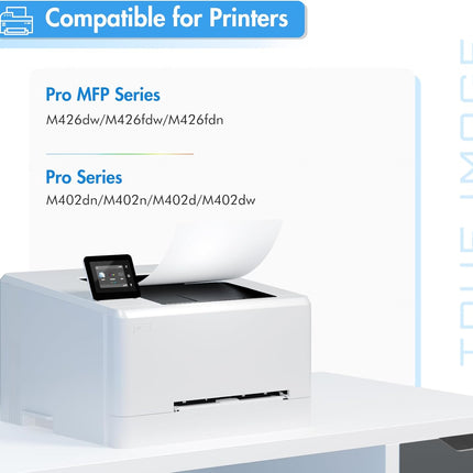 Laser Toner Cartridge 2-Pack 26X - Toner CF226X Zwart – Compatibel met HP M402 en M426 Serie