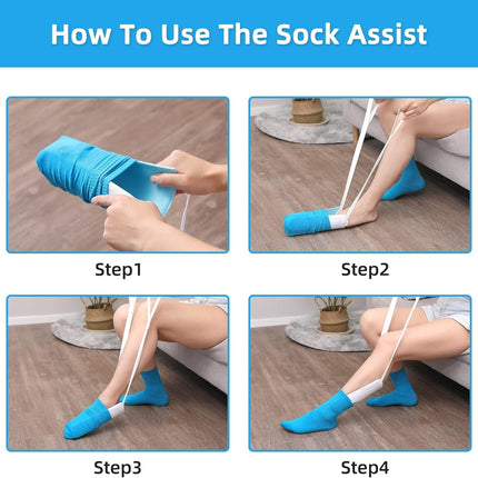 Sockenhilfe – Sockenaufbewahrung – bequem und einfach