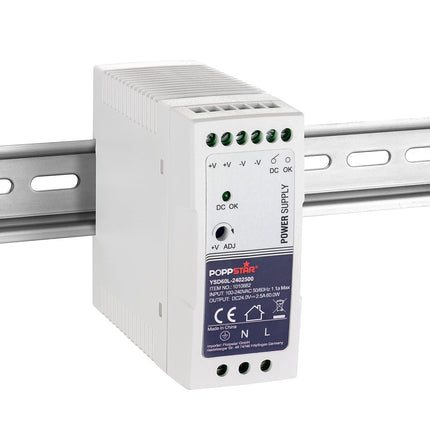 Ultra Slim 24V DIN-Rail Voeding 60W - 2,5A - Met Beveiliging