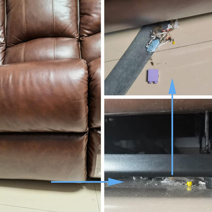 Ausziehbarer Mikrofaser-Fugenreiniger – Inklusive 3 Mikrofaser-Bezügen – Für die Reinigung unter Möbeln und Haushaltsgeräten