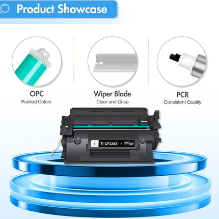 Laser Toner Cartridge 2-Pack 26X - Toner CF226X Zwart – Compatibel met HP M402 en M426 Serie