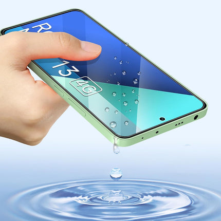 3x Screenprotector - Xiaomi Redmi Note 13 4G/5G – 9H Glas - Krasvrij