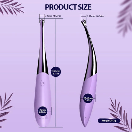 Vibrator met 12 Modi – Hoogfrequent en Compact Design