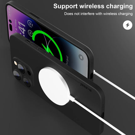 Ultradun Telefoon Hoesje geschikt voor iPhone 14 Pro Max - 0,3 mm - Mat Zwart – Krasbestendig