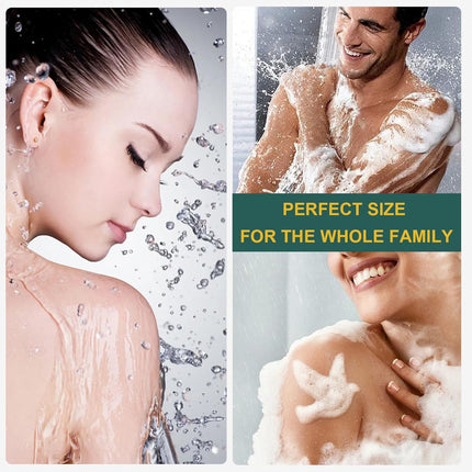 Bad­sponzen – 2 Stuks - Extra Groot - Honingraat - Zacht, Luxe en Diepe Reiniging