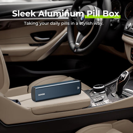 Pillendose – Transparent – ​​7 Tage – Medikamentenbox mit Tagesanzeige