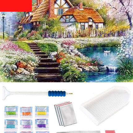 DIY | Diamantmalerei-Landschaften – 4er-Set