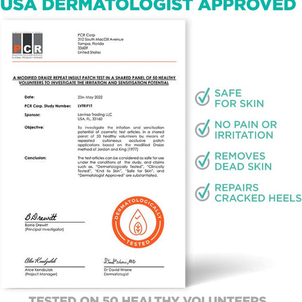 2 Pairs of Foot Masks - Exfoliating Foot Mask for Dry, Cracked Feet - Professional Foot Mask - Removes Dead Skin and Calluses - Smoothes Your Feet - Natural Treatment Exfoliating Foot Mask - Restores Rough Heels