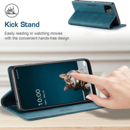 Luxuriöse Handyhülle aus PU-Leder, geeignet für Samsung Galaxy A22 5G/F42 5G – elegant und praktisch