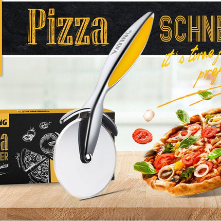 Pizza cutter - professional and premium quality - stainless steel - pizza cutter roller