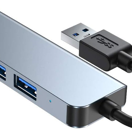 USB 3.0 HUB - USB to USB 3.0 and USB 2.0 Adapter - USB Hub 4 in 1 is suitable for Laptops, PC, USB Flash Drives, Mouse, Keyboards, Printers, Mobile Hard Drives, etc. 