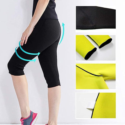 Women Sport Leggings, Neoprene Pants Women, Sweat Pants Women Jogging Pants Running Pants Fitness Pants, Legging Capri Pants