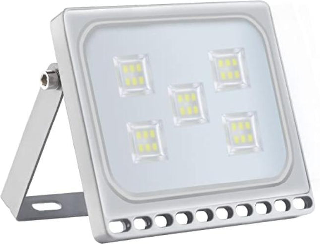 10W Floodlights - Super Bright 1000 Lumen Security Lights - Waterproof - Energy Efficient A - Outdoor Floodlight for Garden, Garages, Warehouse etc.